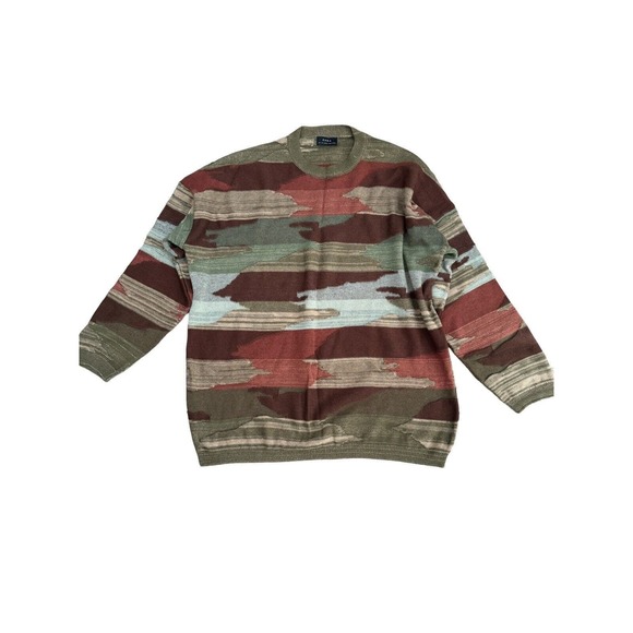 ZARA‎ Mens Patterned Sweater Jacquard Jumper PULLOVER L - Picture 3 of 4